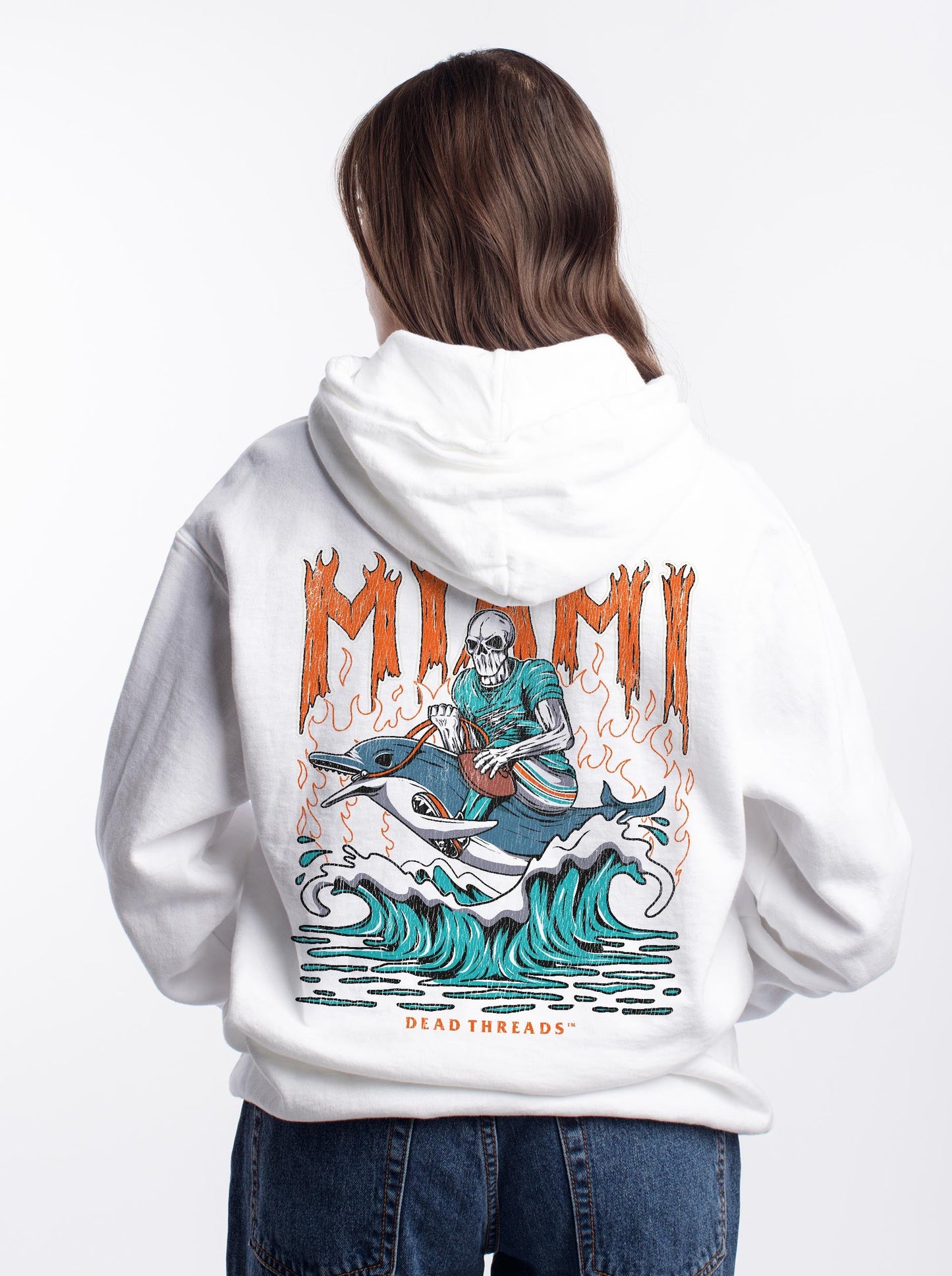 MIAMI FOOTBALL - HOODIE – Hoodie – Dead Threads Apparel
