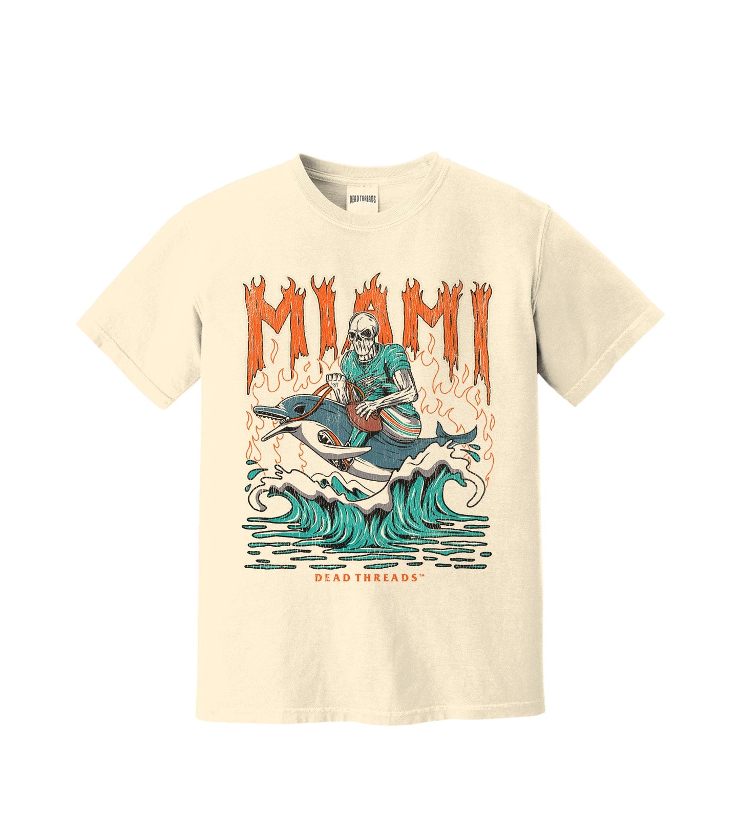 MIAMI FOOTBALL – T-Shirt – Dead Threads Apparel
