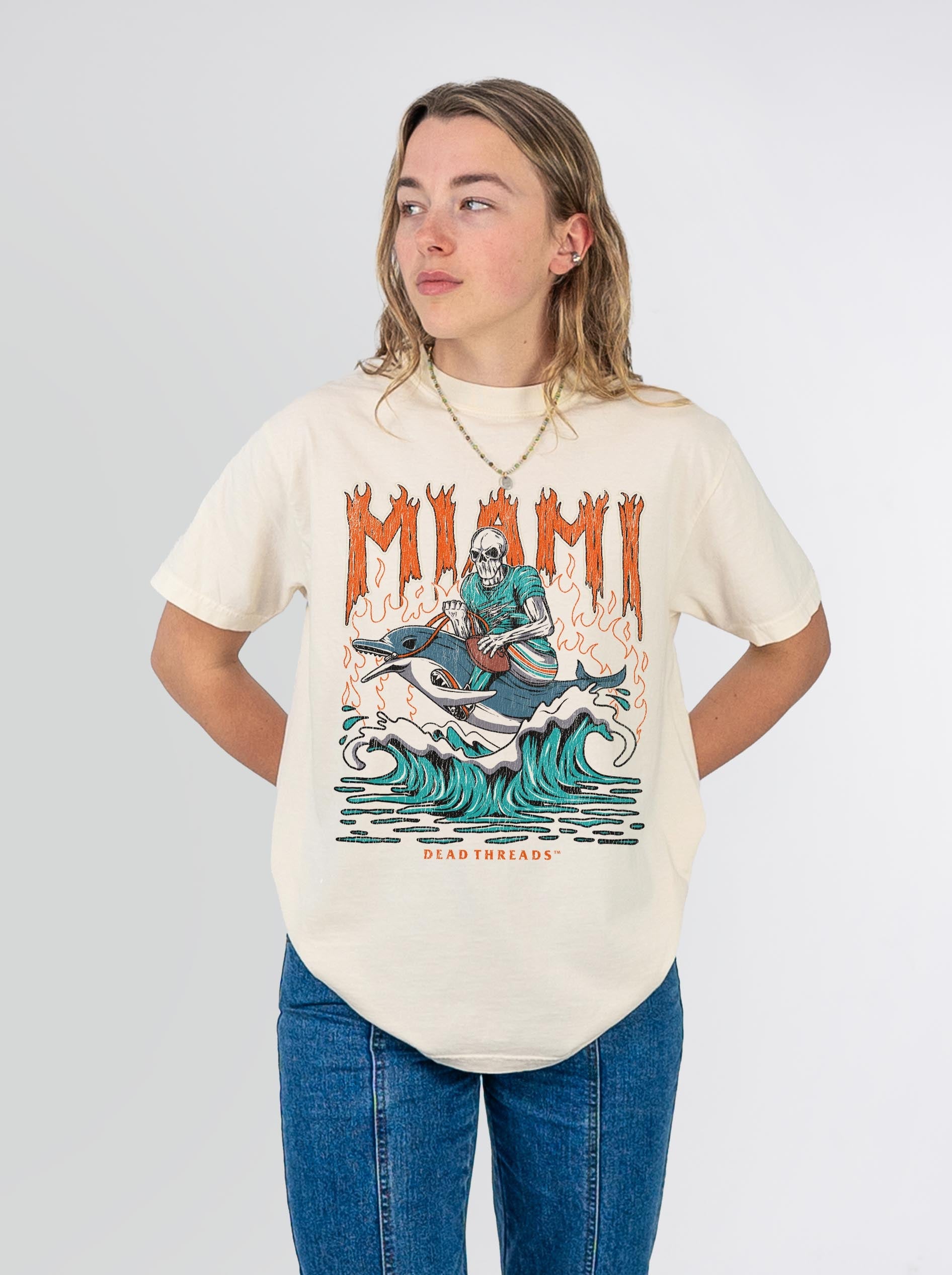 MIAMI FOOTBALL – T-Shirt – Dead Threads Apparel