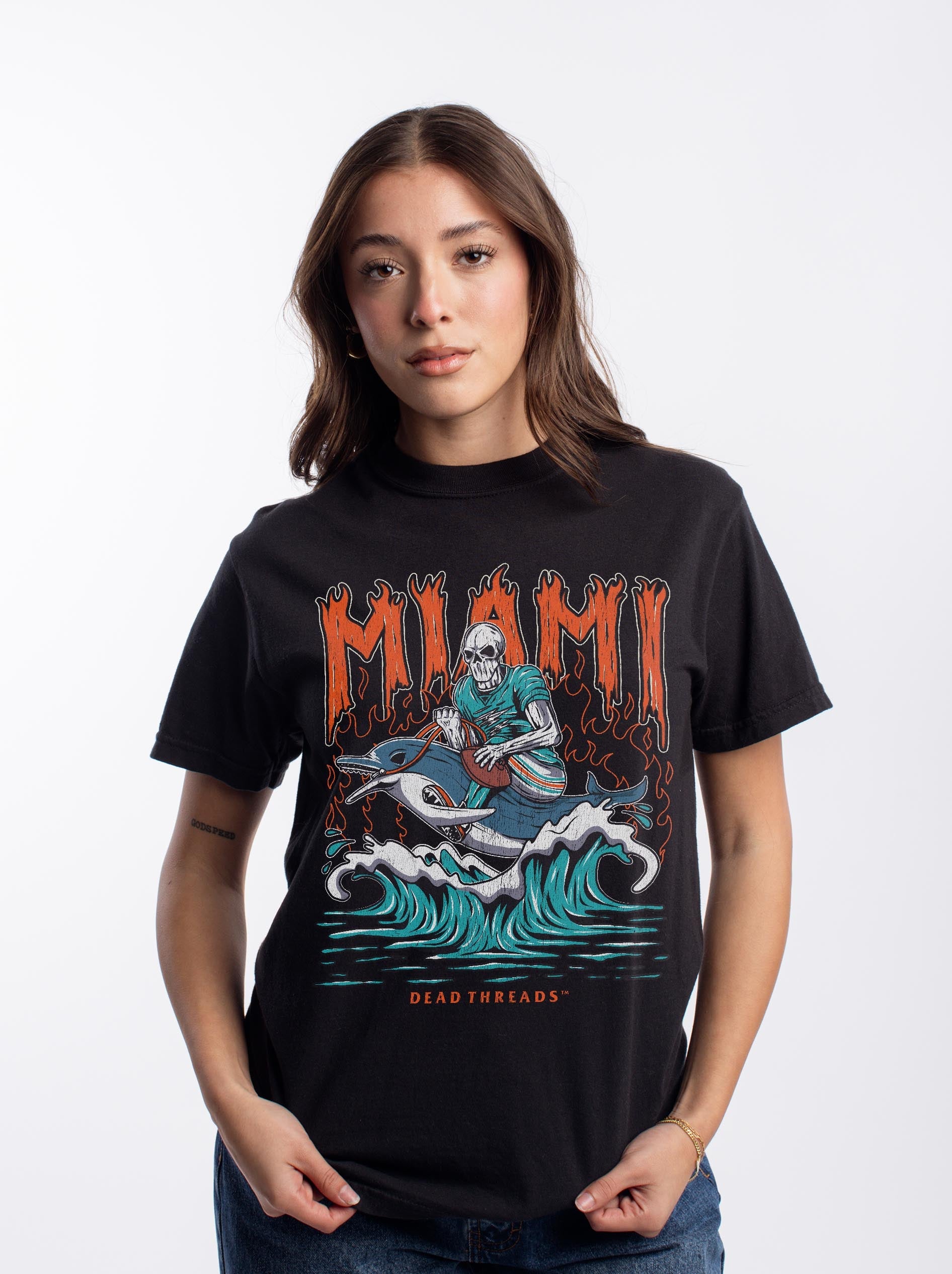 MIAMI FOOTBALL – T-Shirt – Dead Threads Apparel
