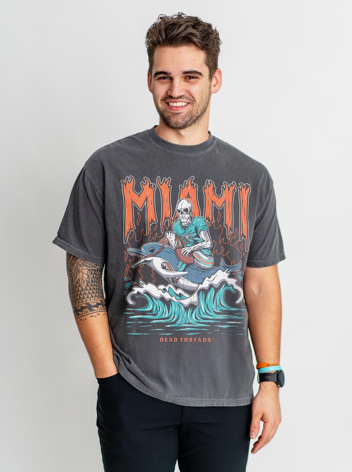 MIAMI FOOTBALL – T-Shirt – Dead Threads Apparel