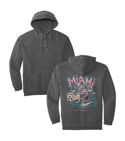 MIAMI FUTBOL - “DT ESSENTIAL" HOODIE – Hoodie – Dead Threads Apparel