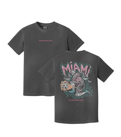 MIAMI FUTBOL - “DT ESSENTIAL" PREMIUM T - SHIRT – T-Shirt – Dead Threads Apparel
