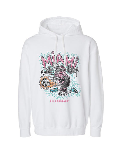 MIAMI FUTBOL - LIGHTWEIGHT HOODIE – Lightweight – Dead Threads Apparel
