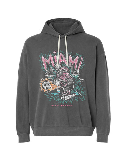 MIAMI FUTBOL - LIGHTWEIGHT HOODIE – Lightweight – Dead Threads Apparel