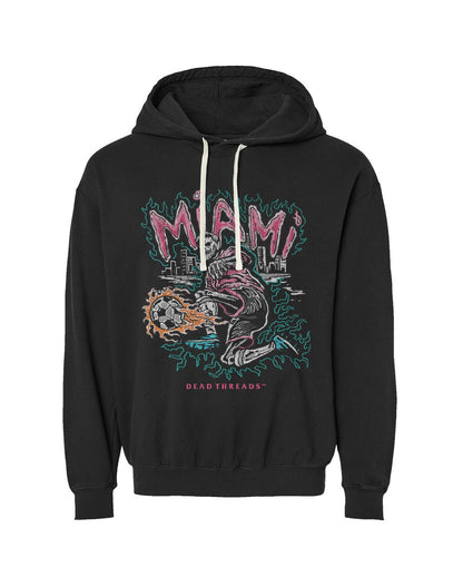 MIAMI FUTBOL - LIGHTWEIGHT HOODIE – Lightweight – Dead Threads Apparel