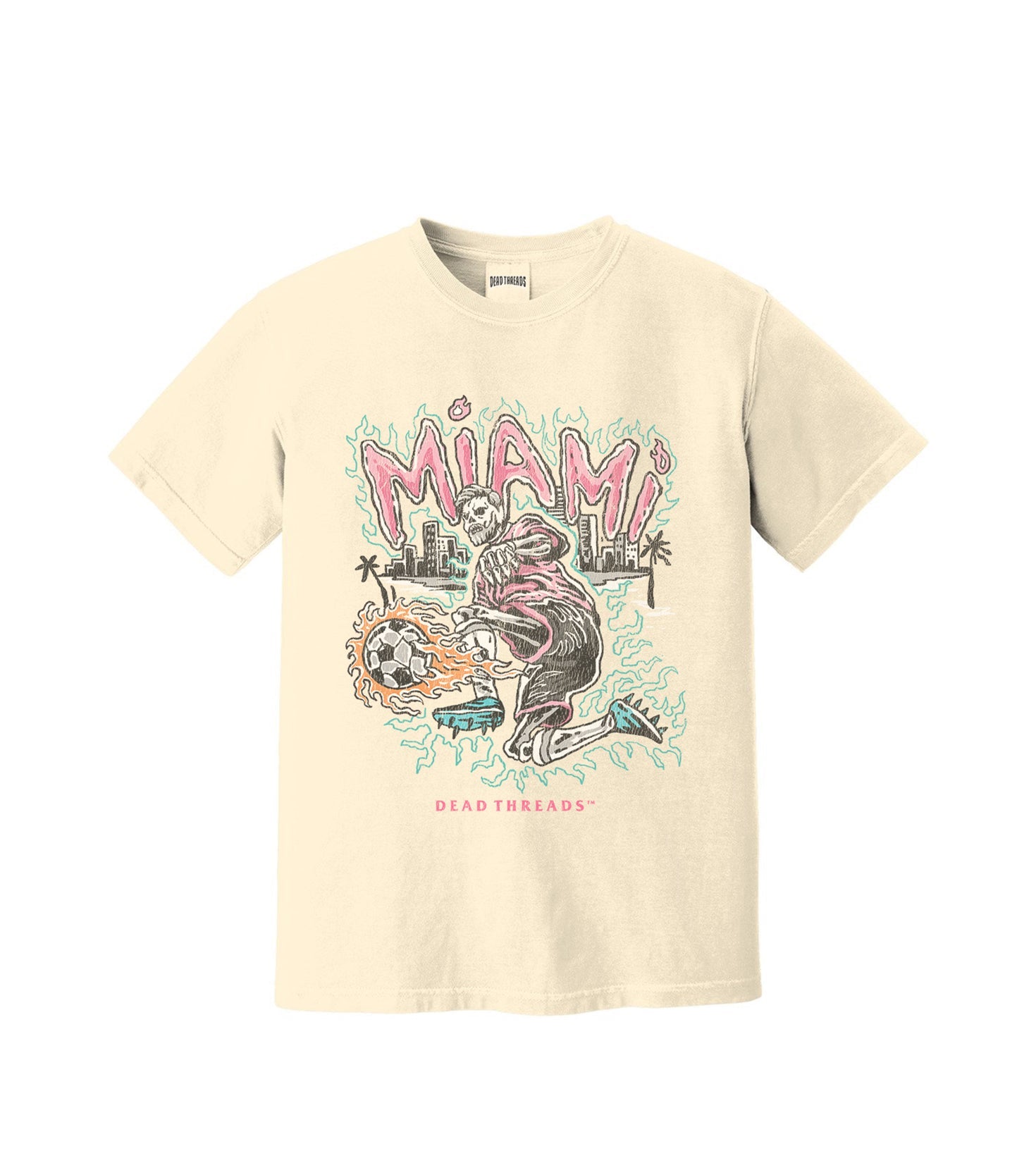 MIAMI FUTBOL – T-Shirt – Dead Threads Apparel