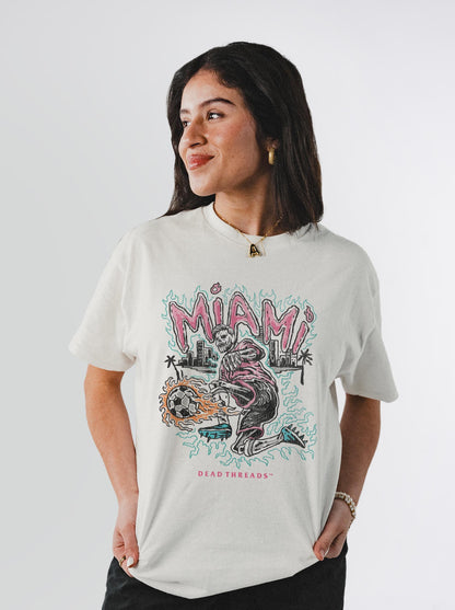 MIAMI FUTBOL – T-Shirt – Dead Threads Apparel