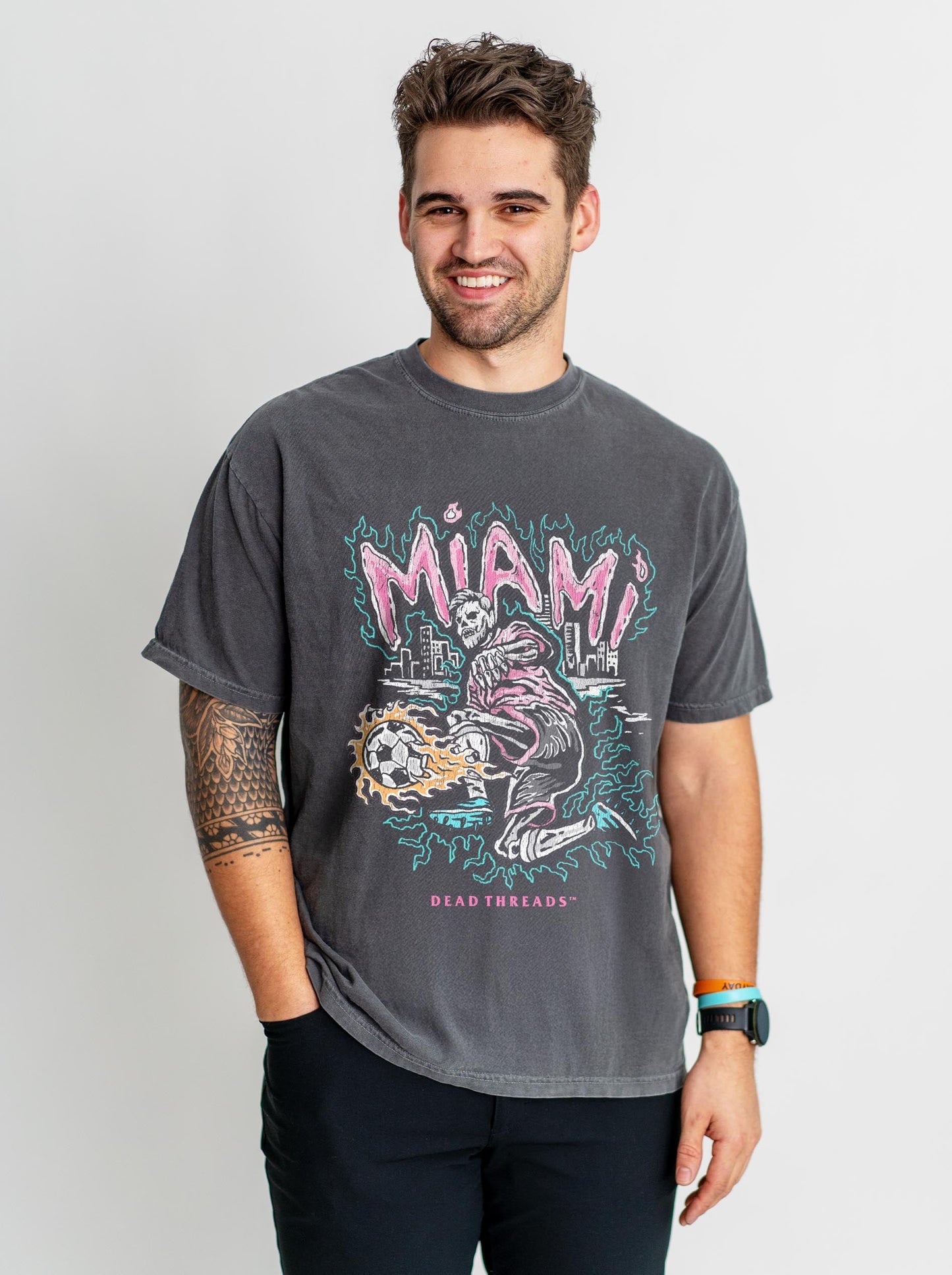 MIAMI FUTBOL – T-Shirt – Dead Threads Apparel