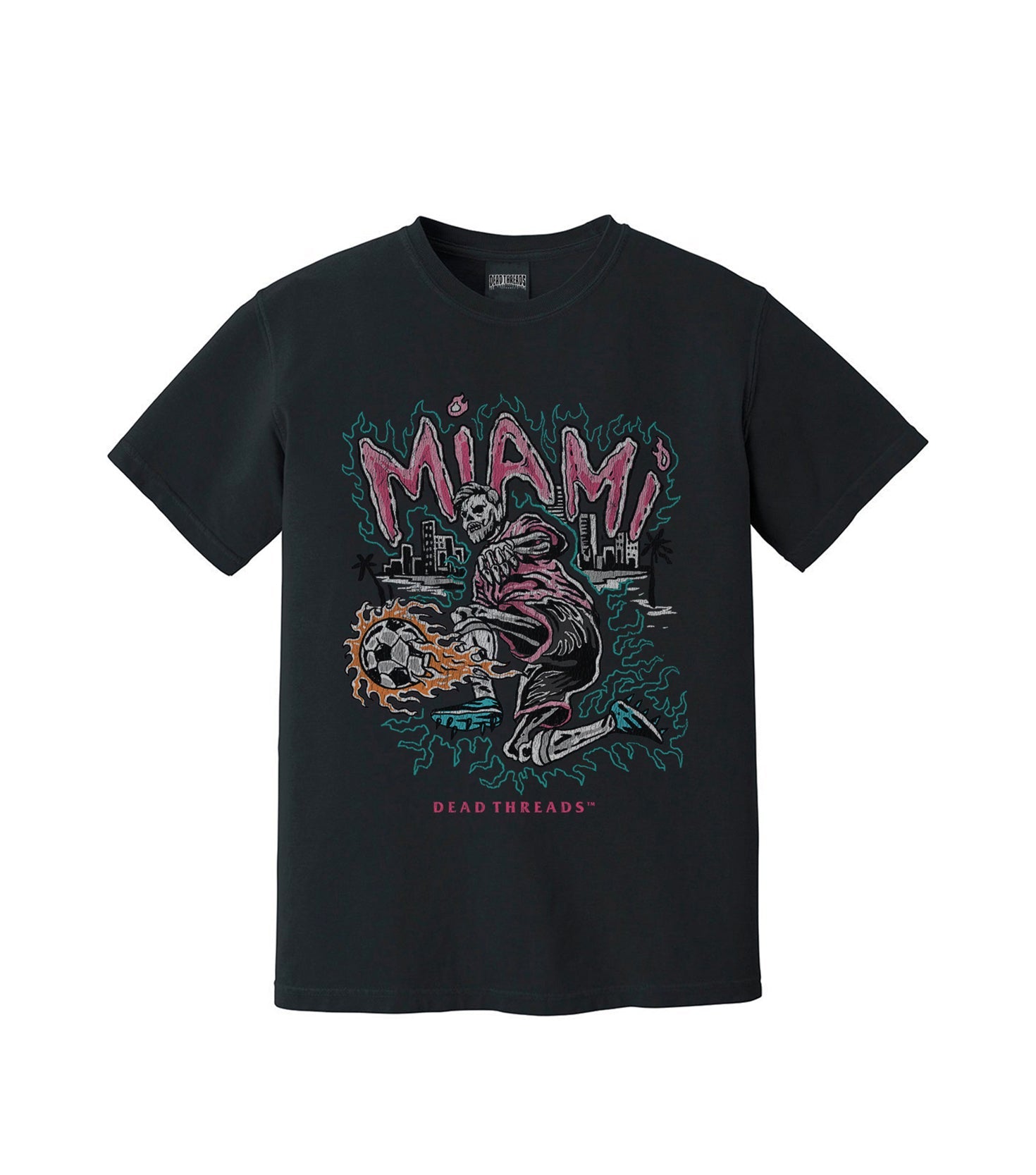 MIAMI FUTBOL – T-Shirt – Dead Threads Apparel