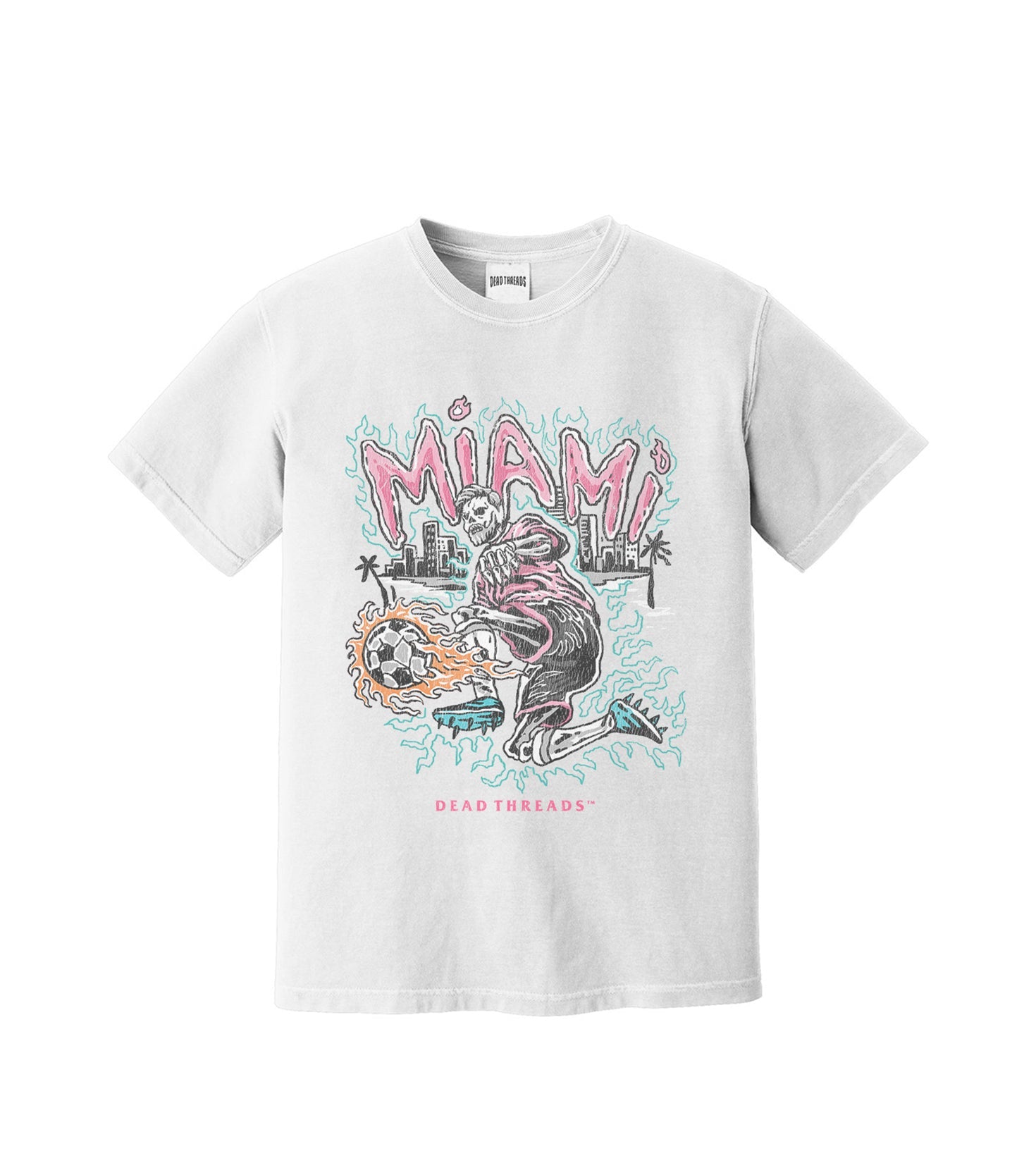 MIAMI FUTBOL – T-Shirt – Dead Threads Apparel