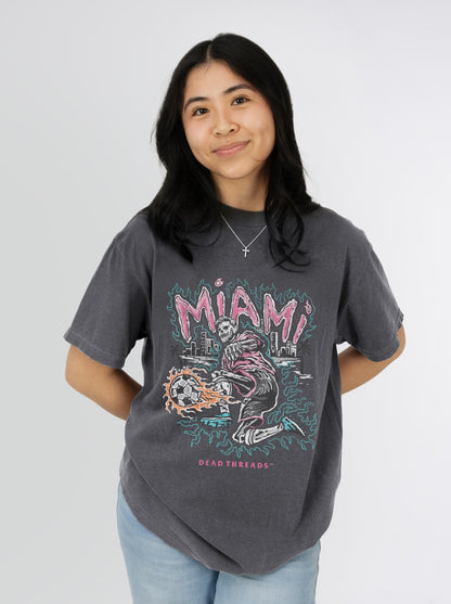 MIAMI FUTBOL – T-Shirt – Dead Threads Apparel