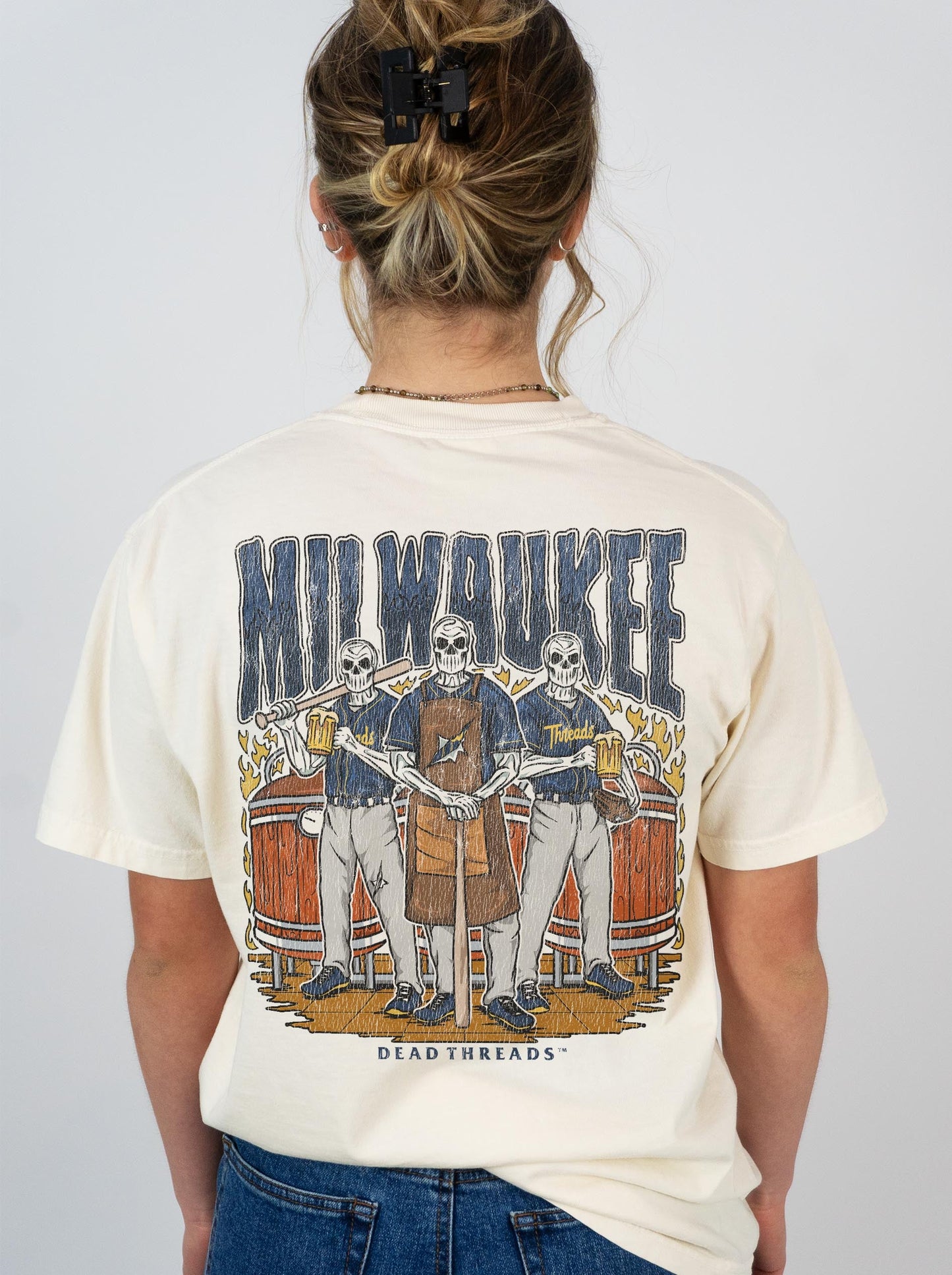MILWAUKEE BASEBALL - “DT ESSENTIAL" PREMIUM T - SHIRT – T-Shirt – Dead Threads Apparel