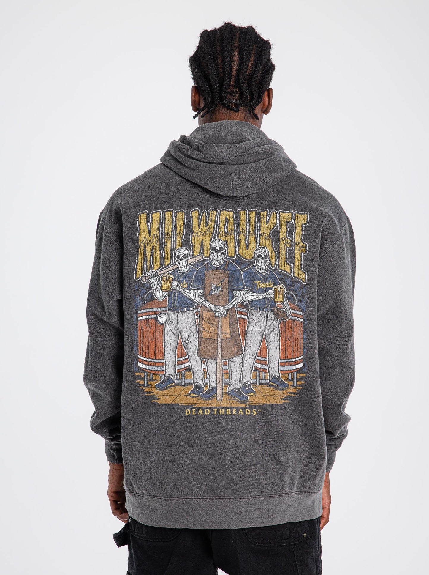 MILWAUKEE BASEBALL - HOODIE – Hoodie – Dead Threads Apparel
