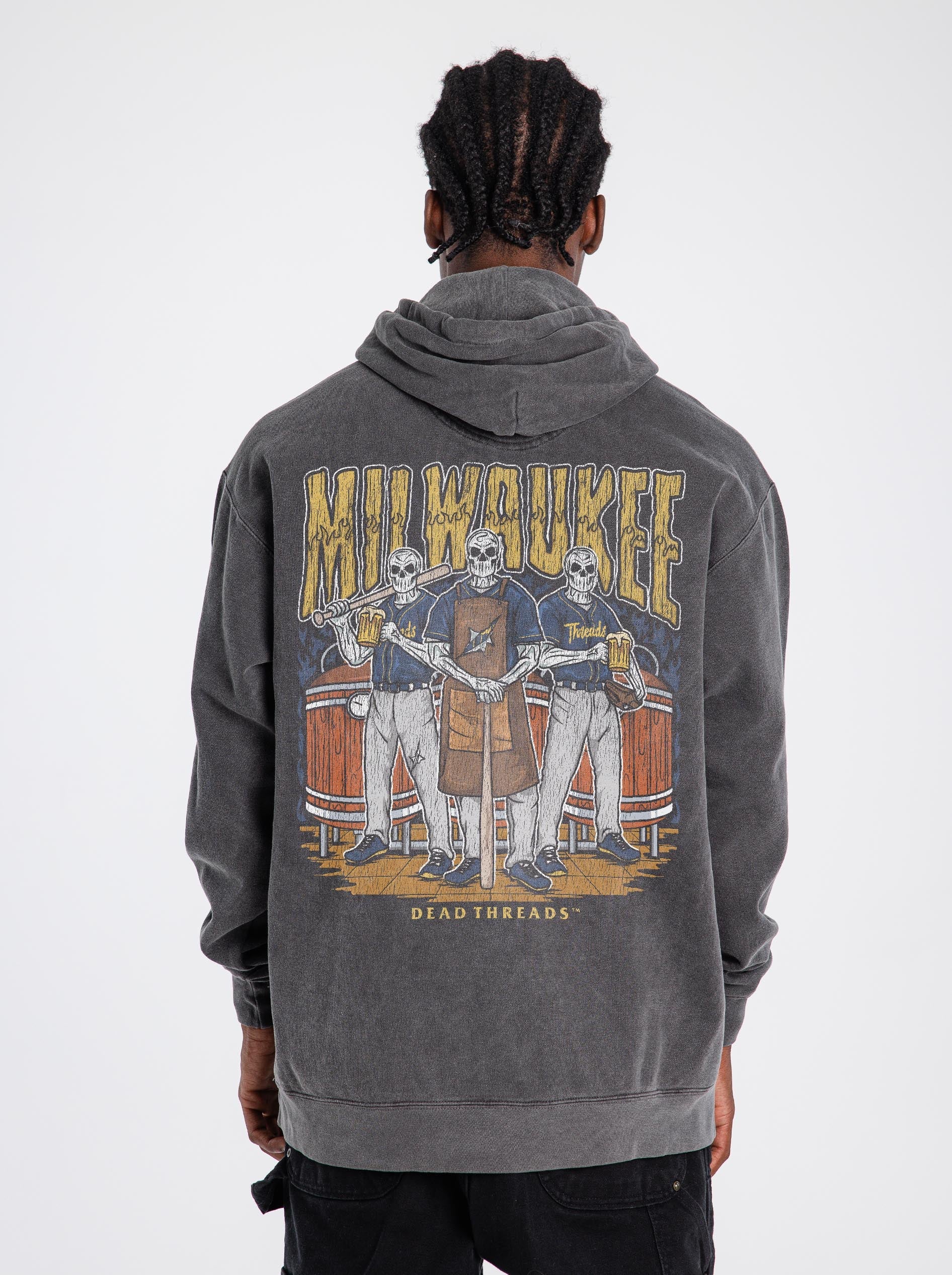 MILWAUKEE BASEBALL - HOODIE – Hoodie – Dead Threads Apparel