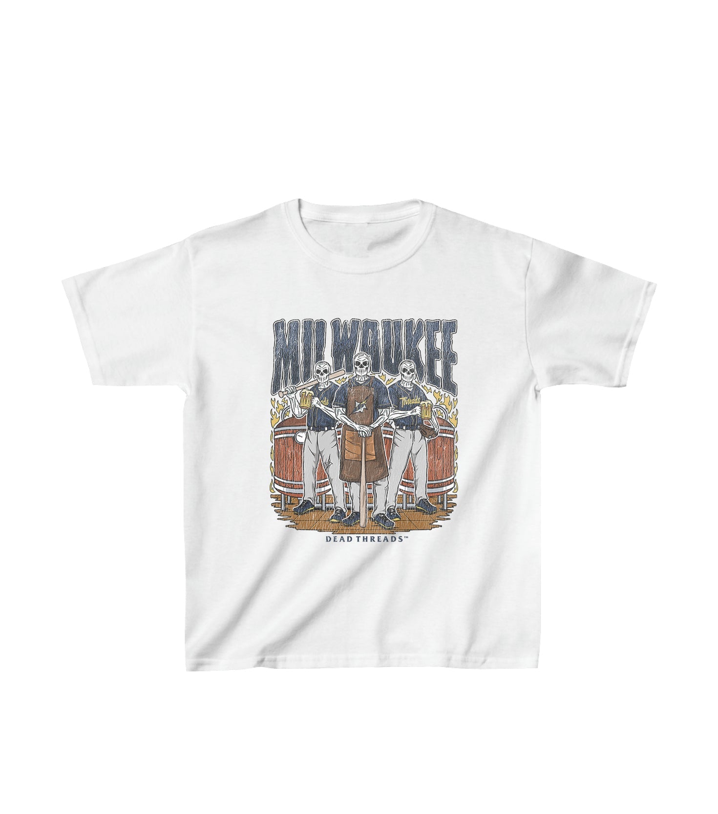 MILWAUKEE BASEBALL - KIDS – Kids clothes – Dead Threads Apparel