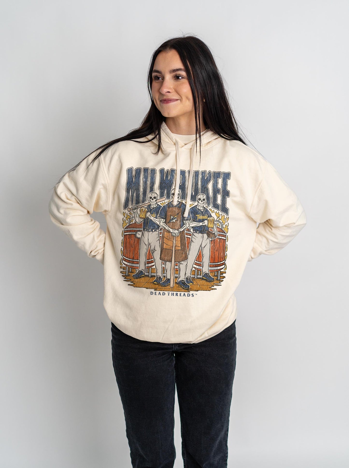 MILWAUKEE BASEBALL - LIGHTWEIGHT HOODIE – Lightweight – Dead Threads Apparel