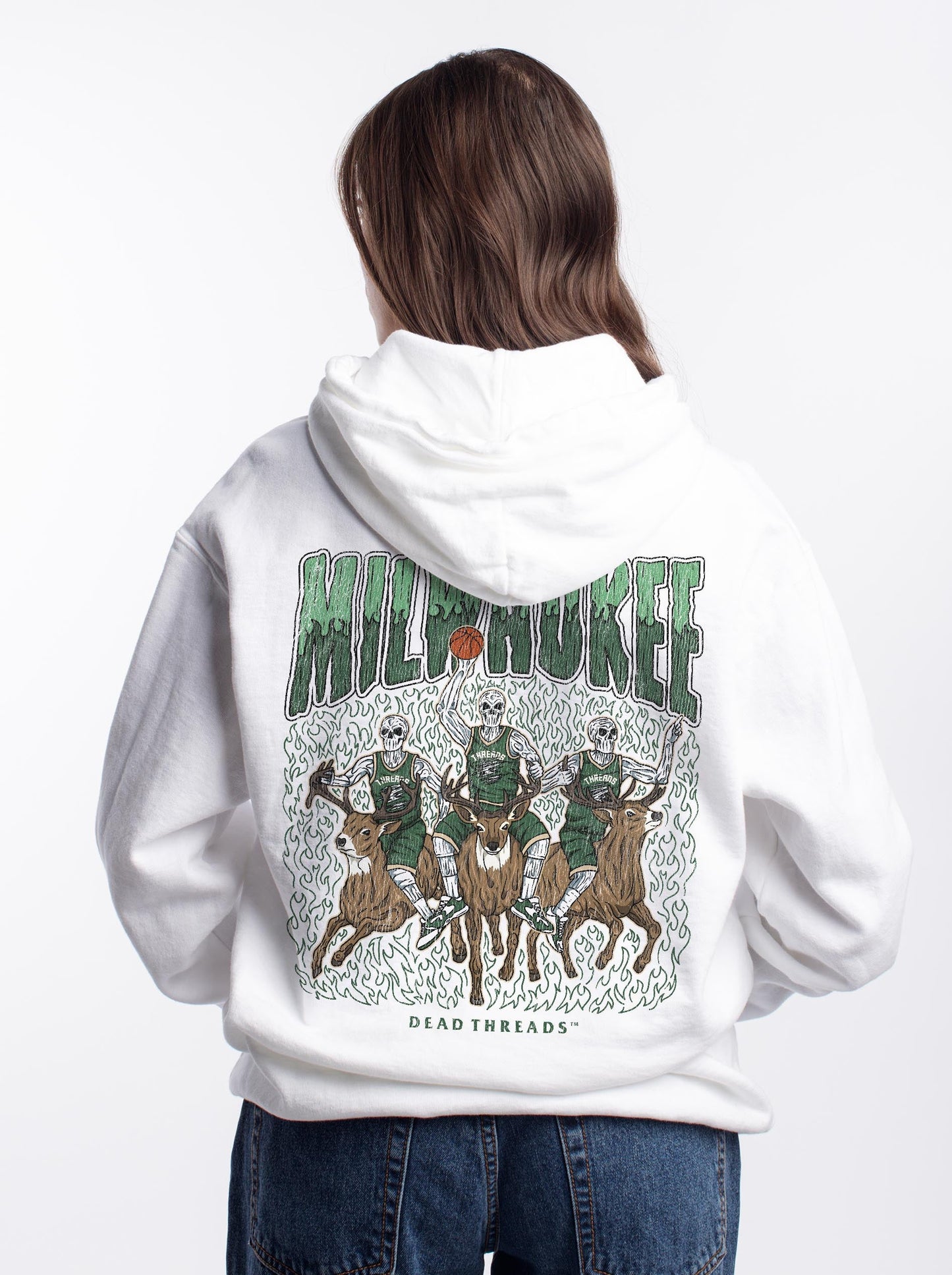 MILWAUKEE BASKETBALL - “DT ESSENTIAL" HOODIE – Hoodie – Dead Threads Apparel