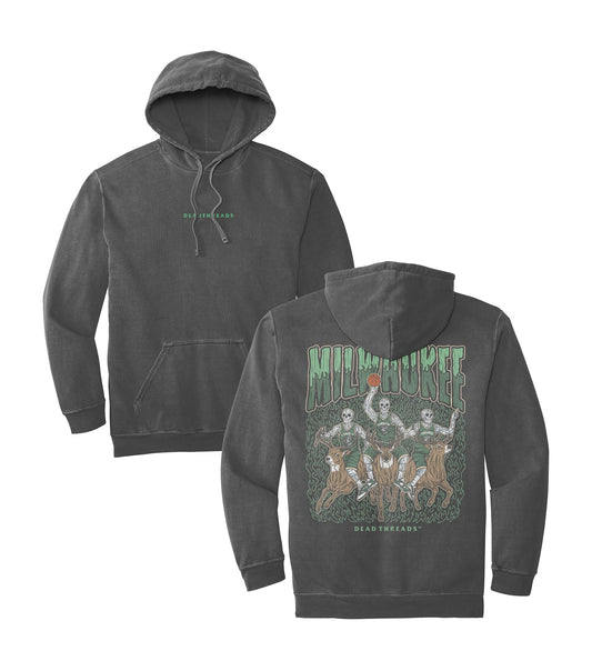 MILWAUKEE BASKETBALL - “DT ESSENTIAL" HOODIE – Hoodie – Dead Threads Apparel