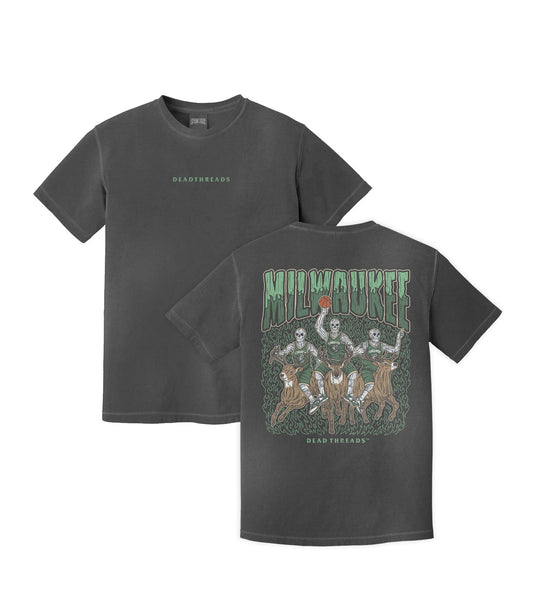 MILWAUKEE BASKETBALL - “DT ESSENTIAL" PREMIUM T - SHIRT – T-Shirt – Dead Threads Apparel
