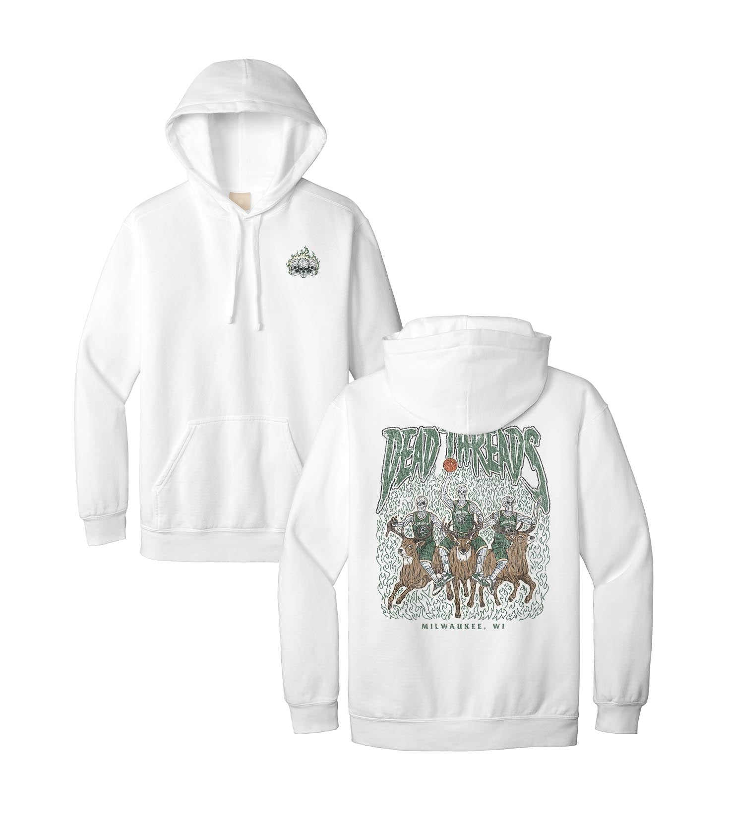 MILWAUKEE BASKETBALL - HOODIE – Hoodie – Dead Threads Apparel