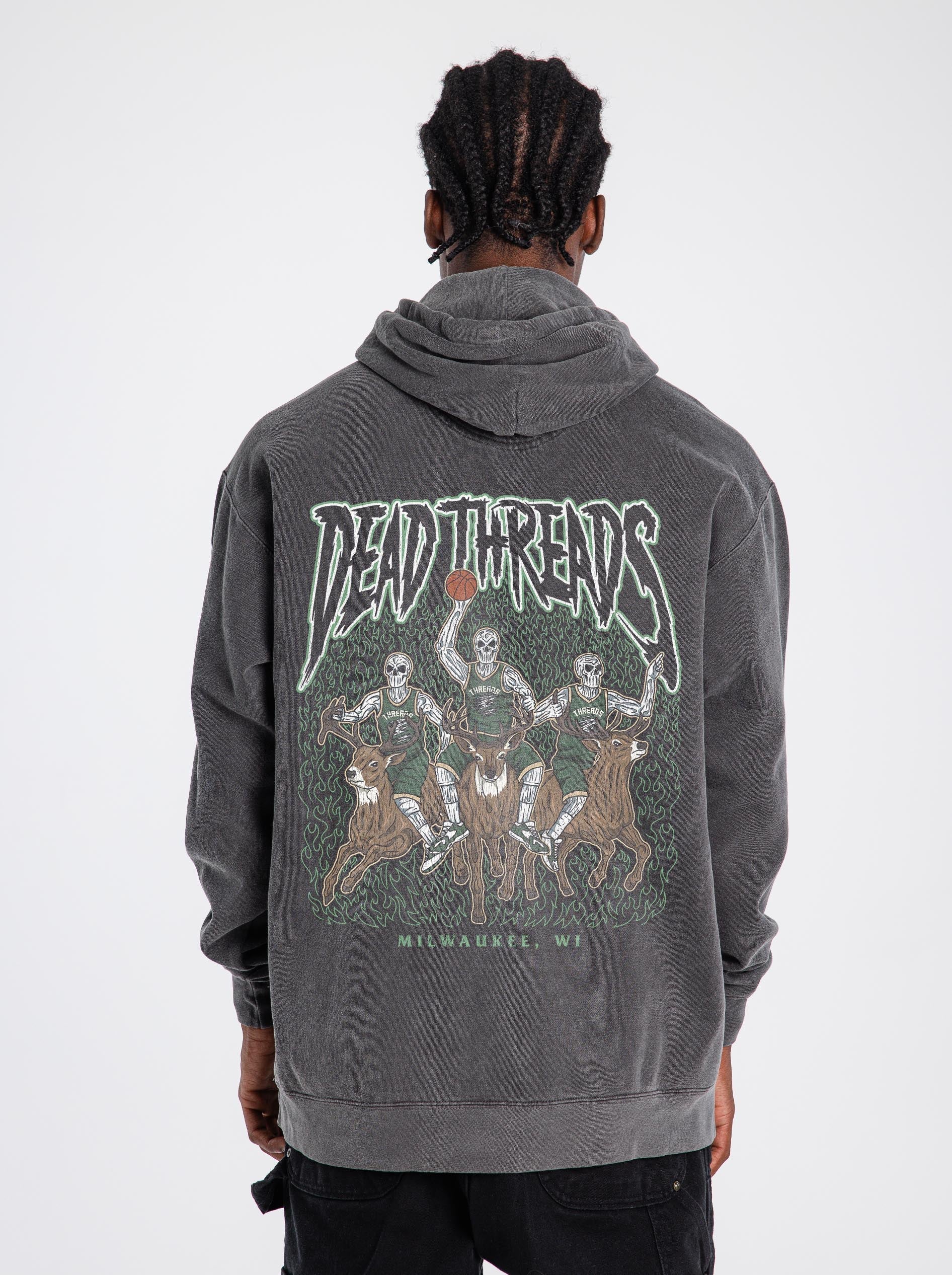 MILWAUKEE BASKETBALL - HOODIE – Hoodie – Dead Threads Apparel