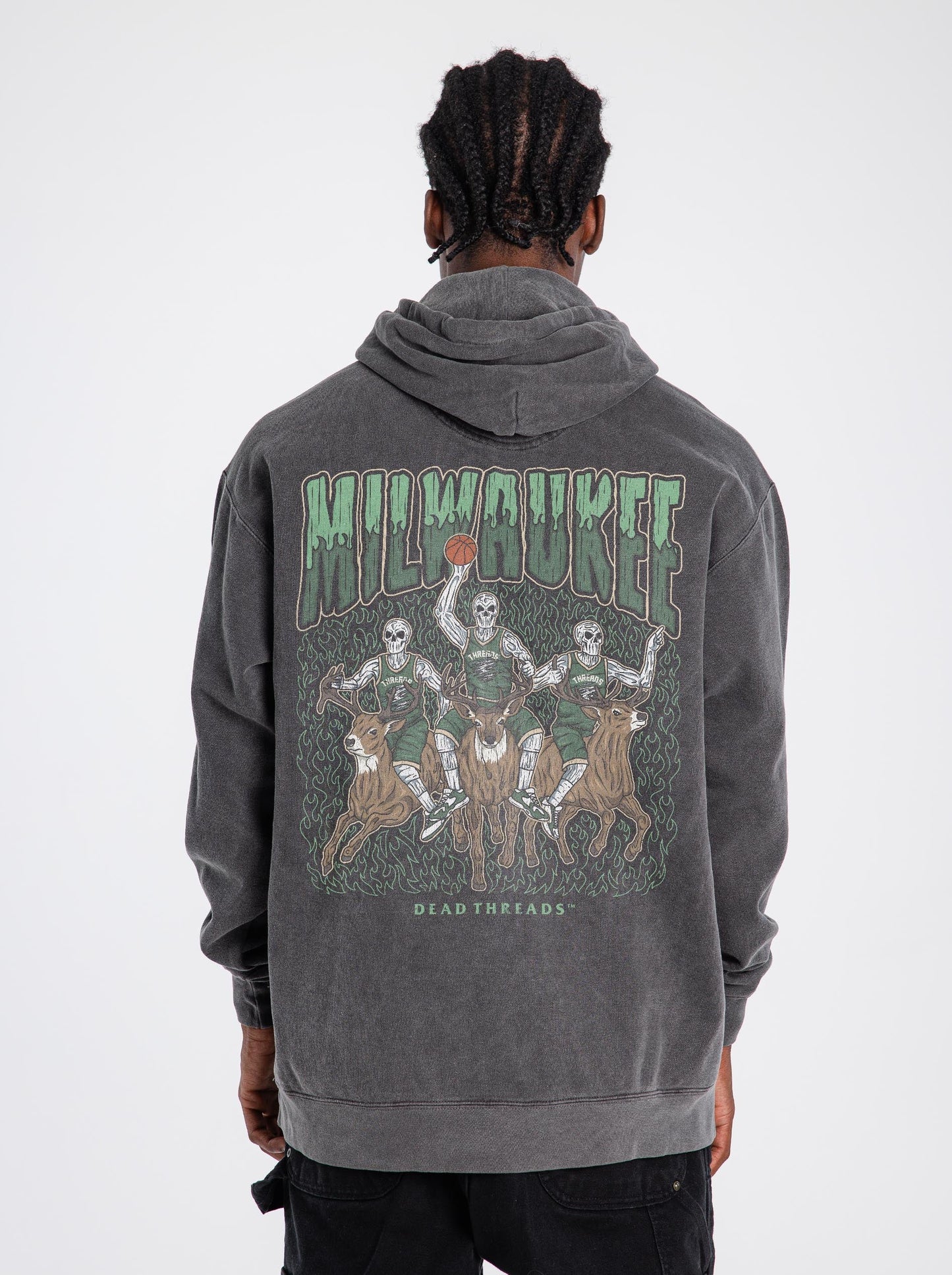 MILWAUKEE BASKETBALL - HOODIE – Hoodie – Dead Threads Apparel