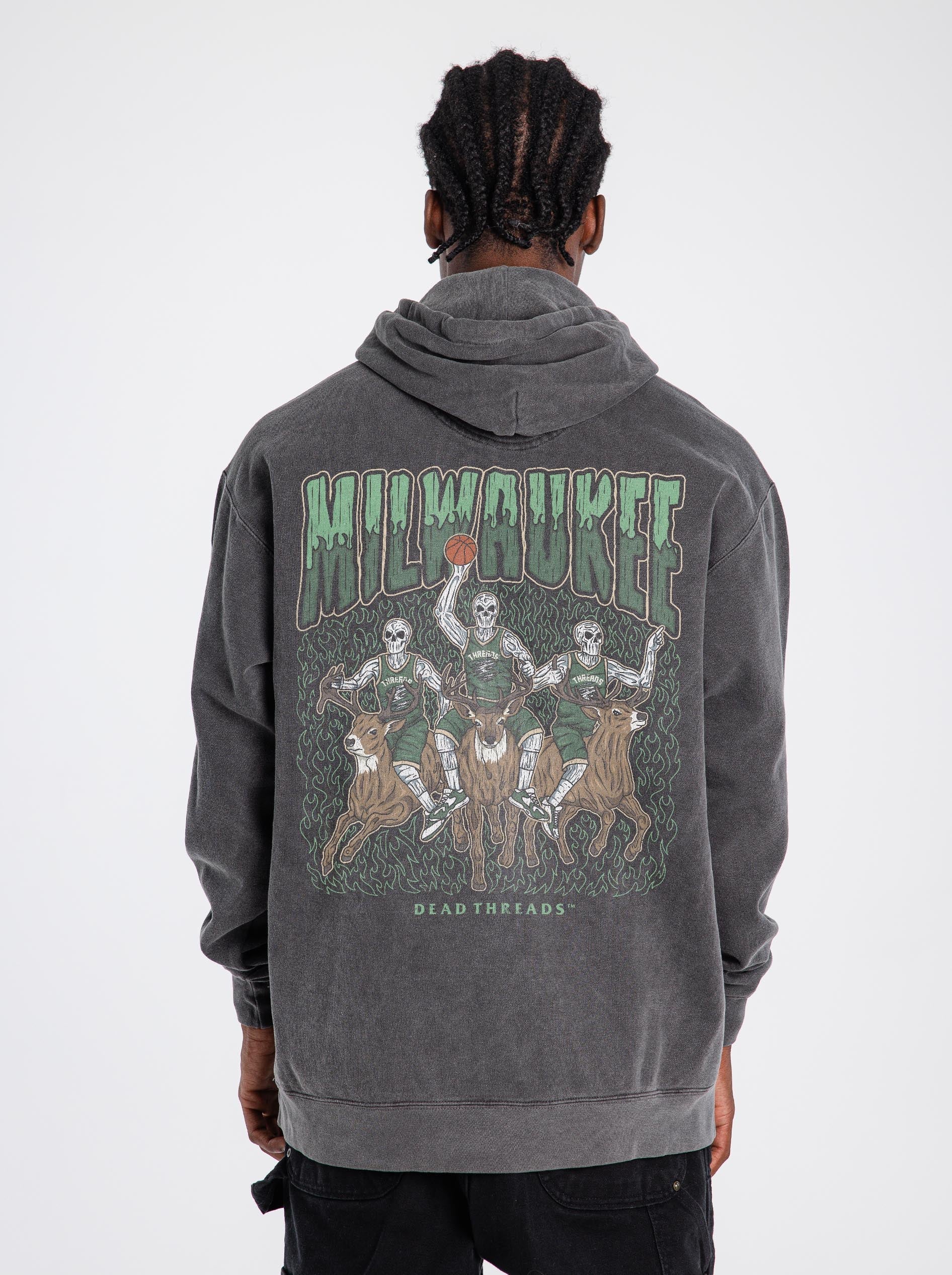 MILWAUKEE BASKETBALL - HOODIE – Hoodie – Dead Threads Apparel