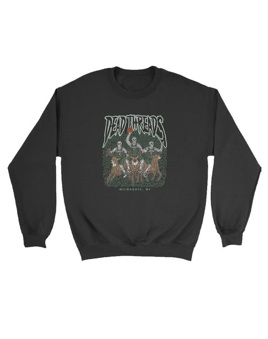 MILWAUKEE BASKETBALL - KIDS CREWNECK SWEATSHIRT – Kids clothes – Dead Threads Apparel