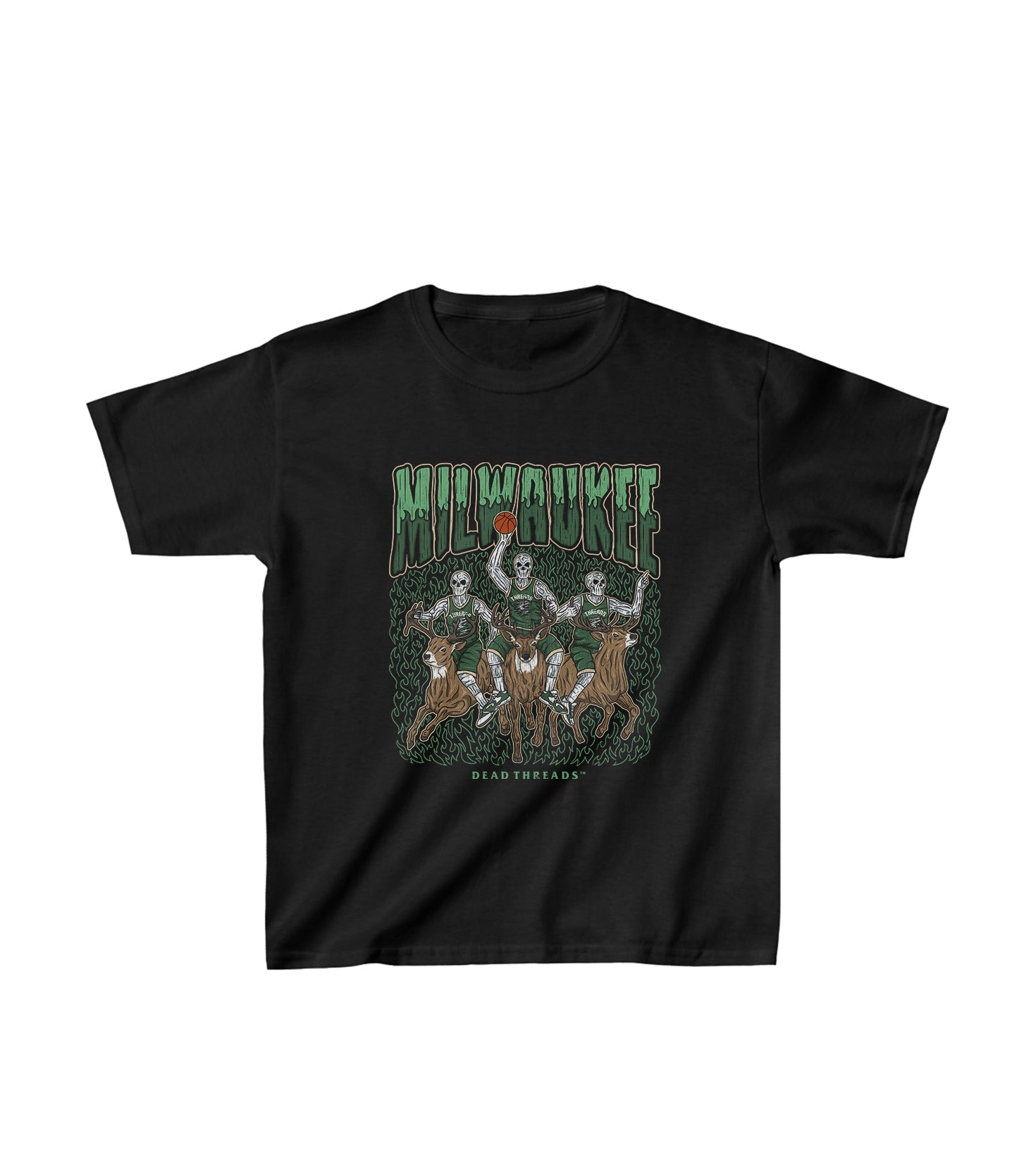 MILWAUKEE BASKETBALL - KIDS – Kids clothes – Dead Threads Apparel