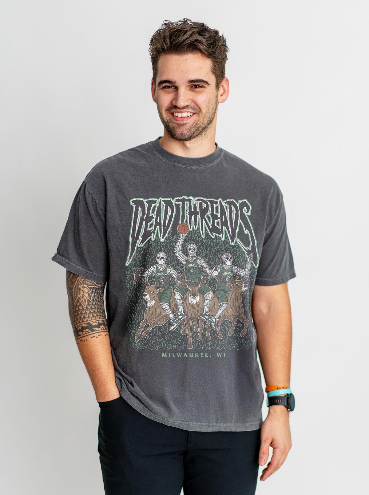 MILWAUKEE BASKETBALL – T-Shirt – Dead Threads Apparel