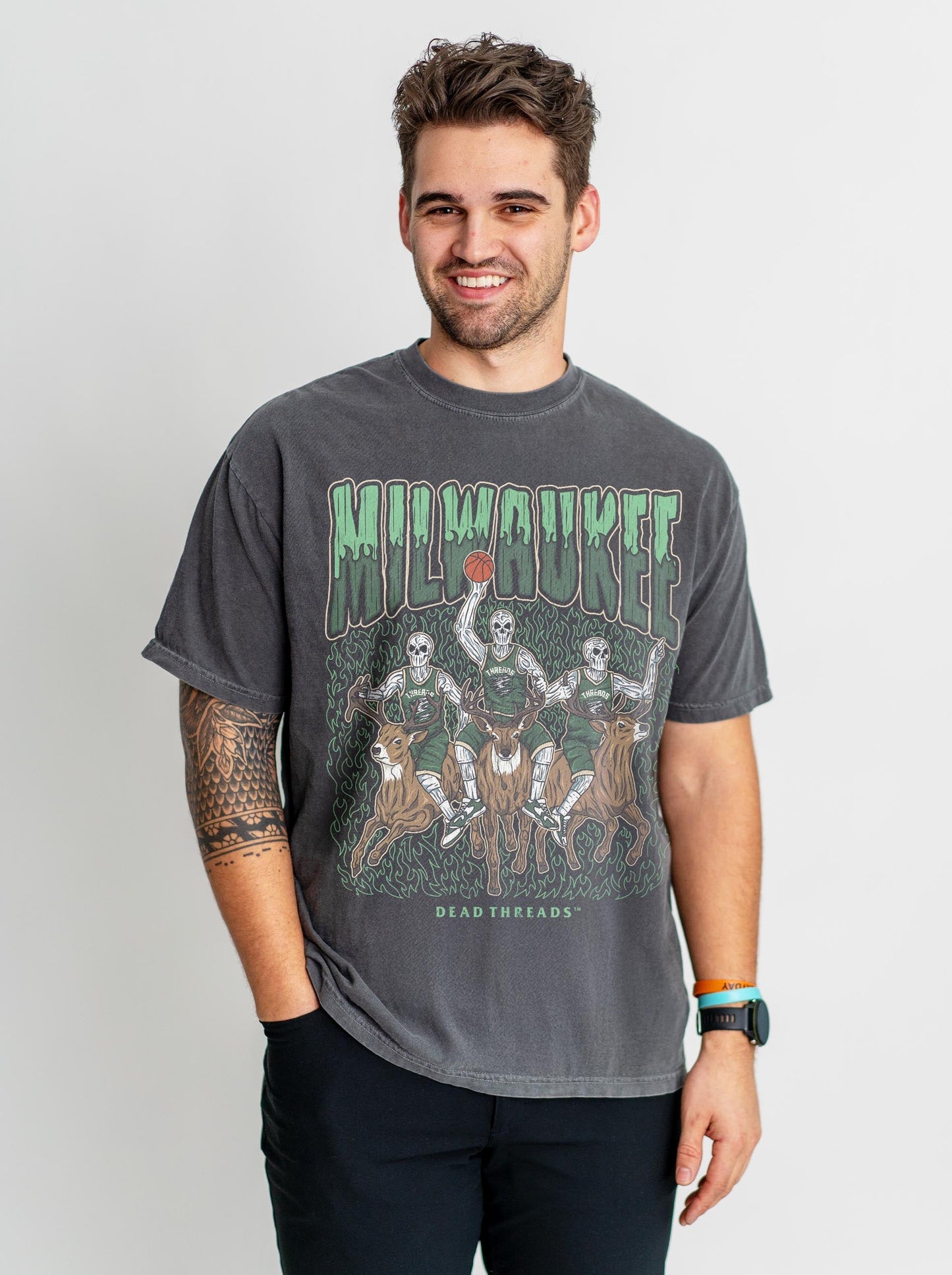 MILWAUKEE BASKETBALL – T-Shirt – Dead Threads Apparel