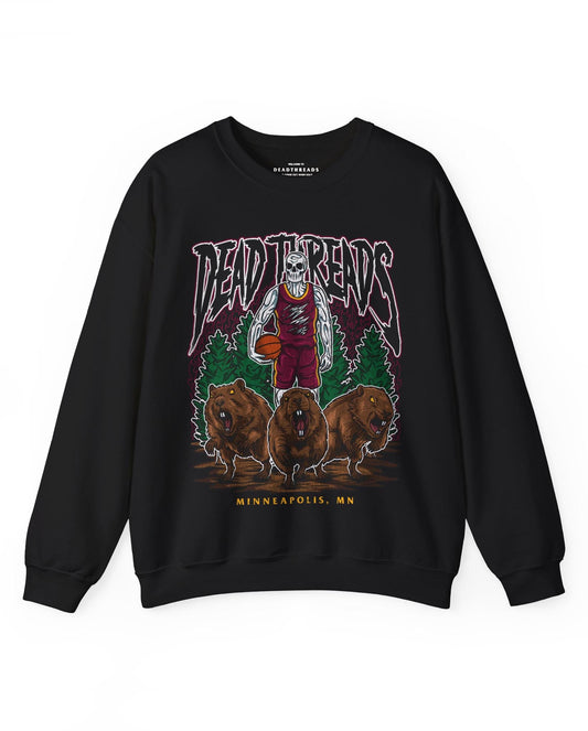 MINNEAPOLIS BASKETBALL - CREWNECK SWEATSHIRT – Sweatshirt – Dead Threads Apparel