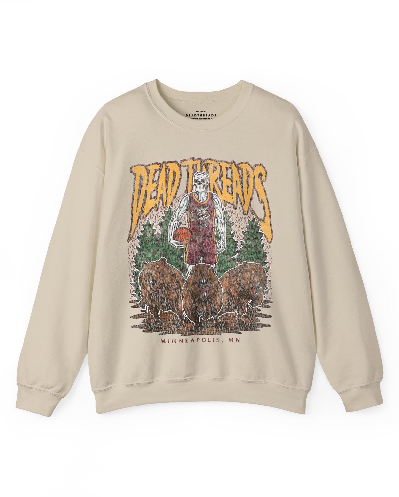 MINNEAPOLIS BASKETBALL - CREWNECK SWEATSHIRT – Sweatshirt – Dead Threads Apparel