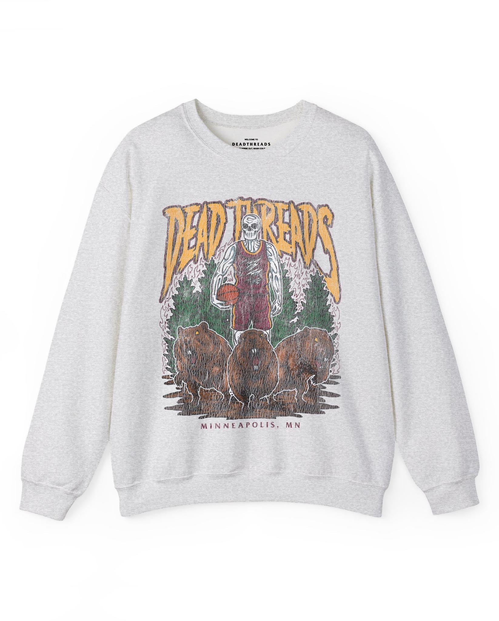 MINNEAPOLIS BASKETBALL - CREWNECK SWEATSHIRT – Sweatshirt – Dead Threads Apparel
