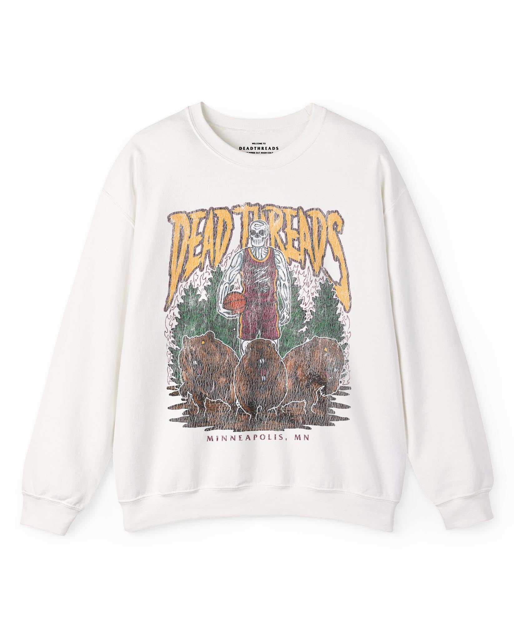 MINNEAPOLIS BASKETBALL - CREWNECK SWEATSHIRT – Sweatshirt – Dead Threads Apparel
