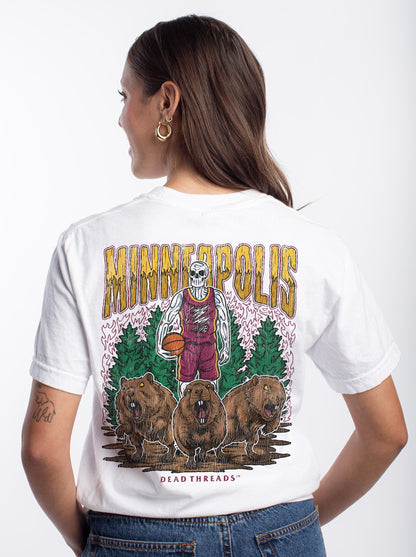 MINNEAPOLIS BASKETBALL - “DT ESSENTIAL" PREMIUM T - SHIRT – T-Shirt – Dead Threads Apparel