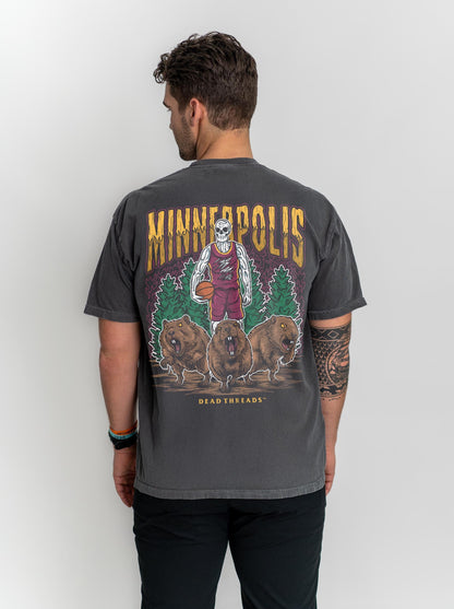 MINNEAPOLIS BASKETBALL - “DT ESSENTIAL" PREMIUM T - SHIRT – T-Shirt – Dead Threads Apparel
