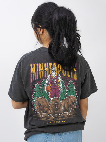 MINNEAPOLIS BASKETBALL - “DT ESSENTIAL" PREMIUM T - SHIRT – T-Shirt – Dead Threads Apparel