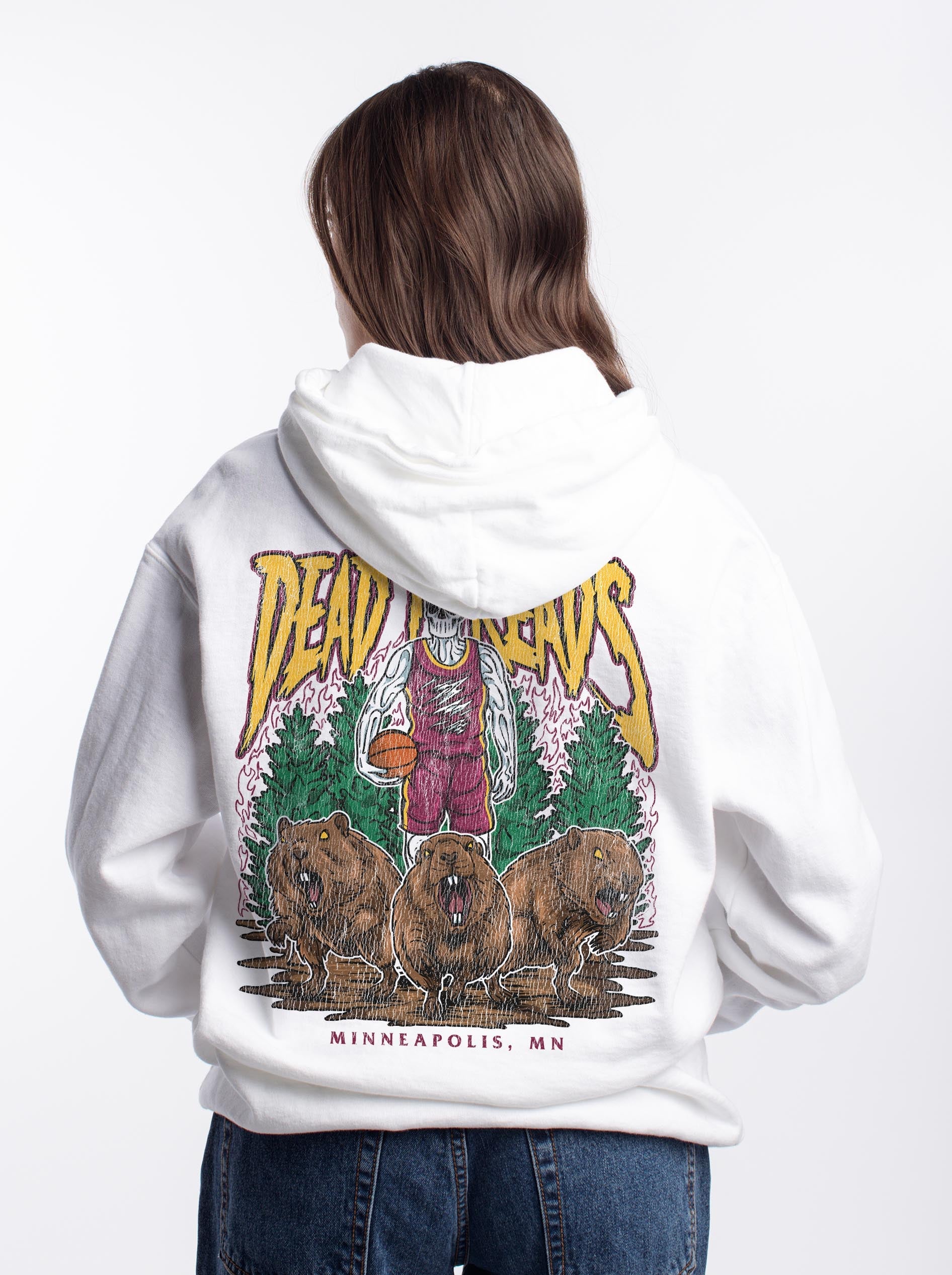MINNEAPOLIS BASKETBALL - HOODIE – Hoodie – Dead Threads Apparel