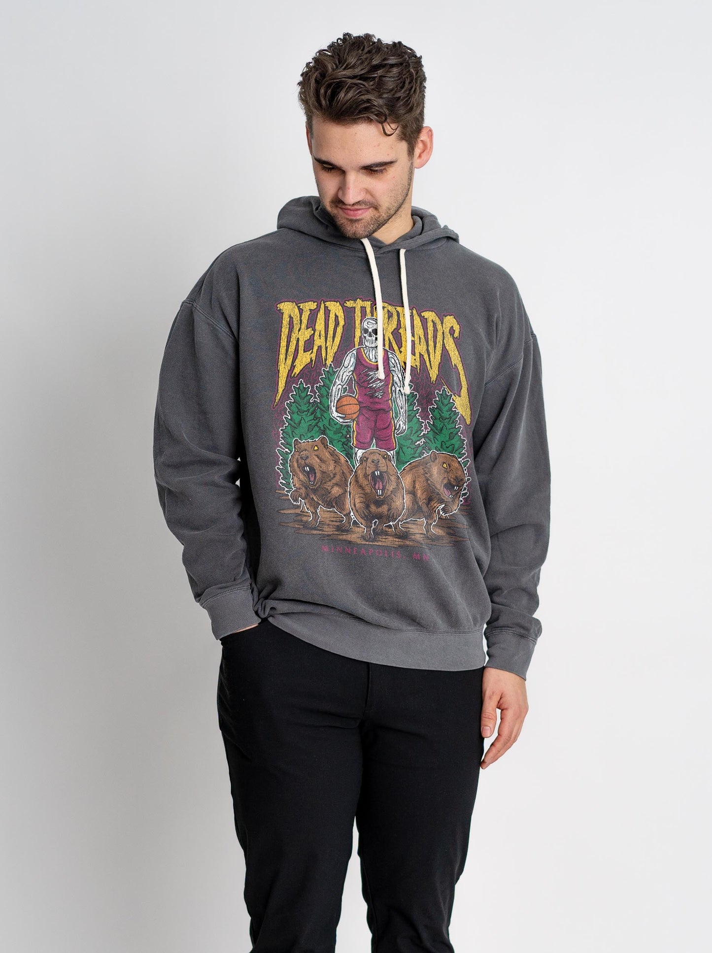 MINNEAPOLIS BASKETBALL - LIGHTWEIGHT HOODIE – Lightweight – Dead Threads Apparel