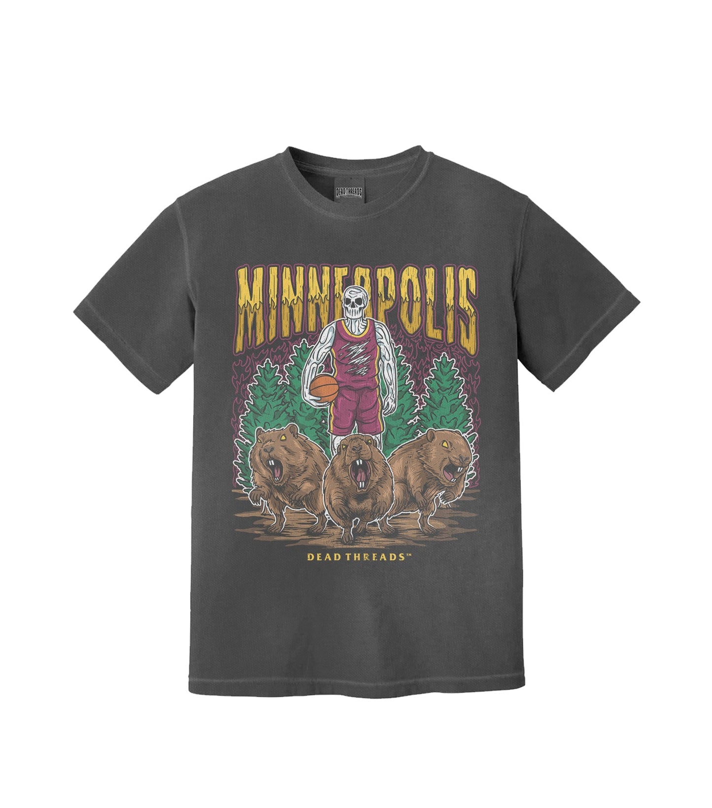 MINNEAPOLIS BASKETBALL – T-Shirt – Dead Threads Apparel