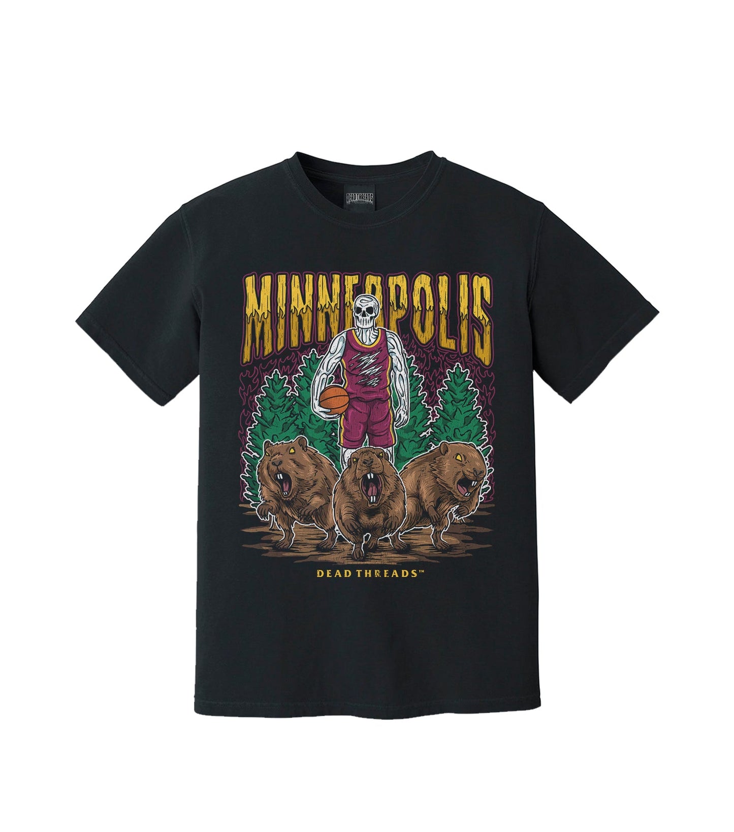 MINNEAPOLIS BASKETBALL – T-Shirt – Dead Threads Apparel