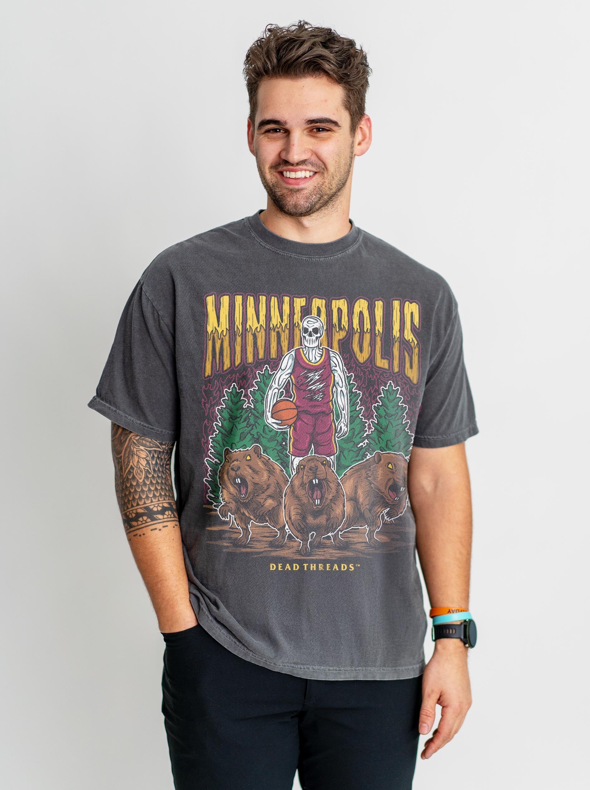 MINNEAPOLIS BASKETBALL – T-Shirt – Dead Threads Apparel