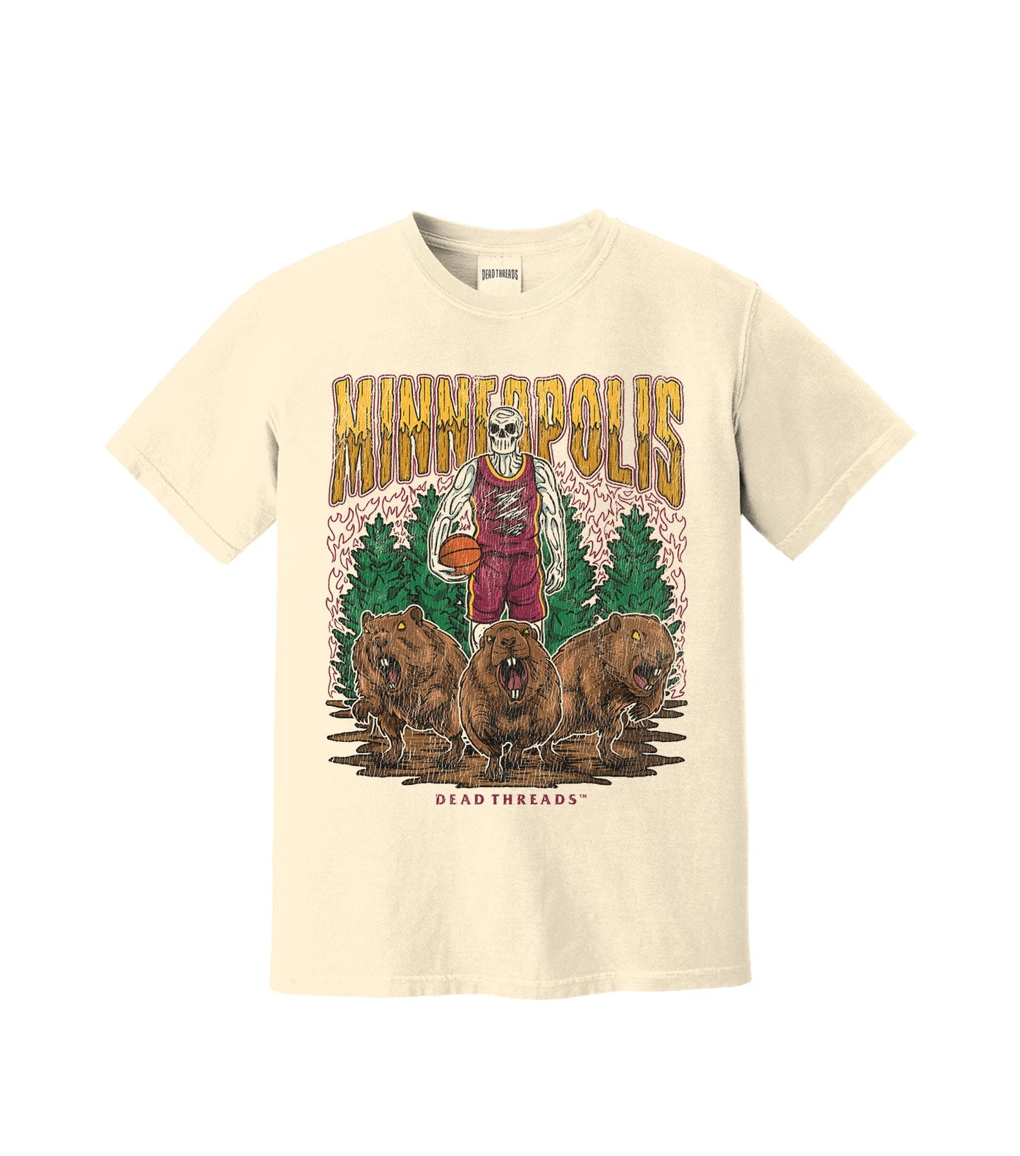 MINNEAPOLIS BASKETBALL – T-Shirt – Dead Threads Apparel
