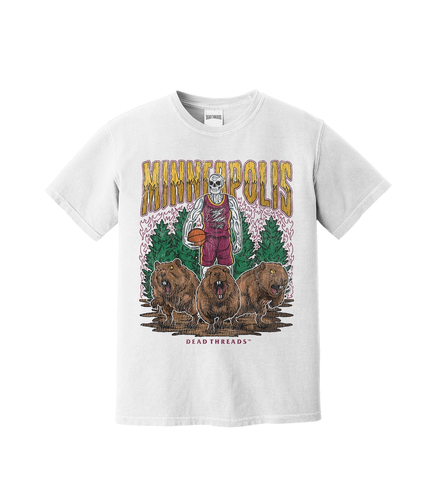 MINNEAPOLIS BASKETBALL – T-Shirt – Dead Threads Apparel