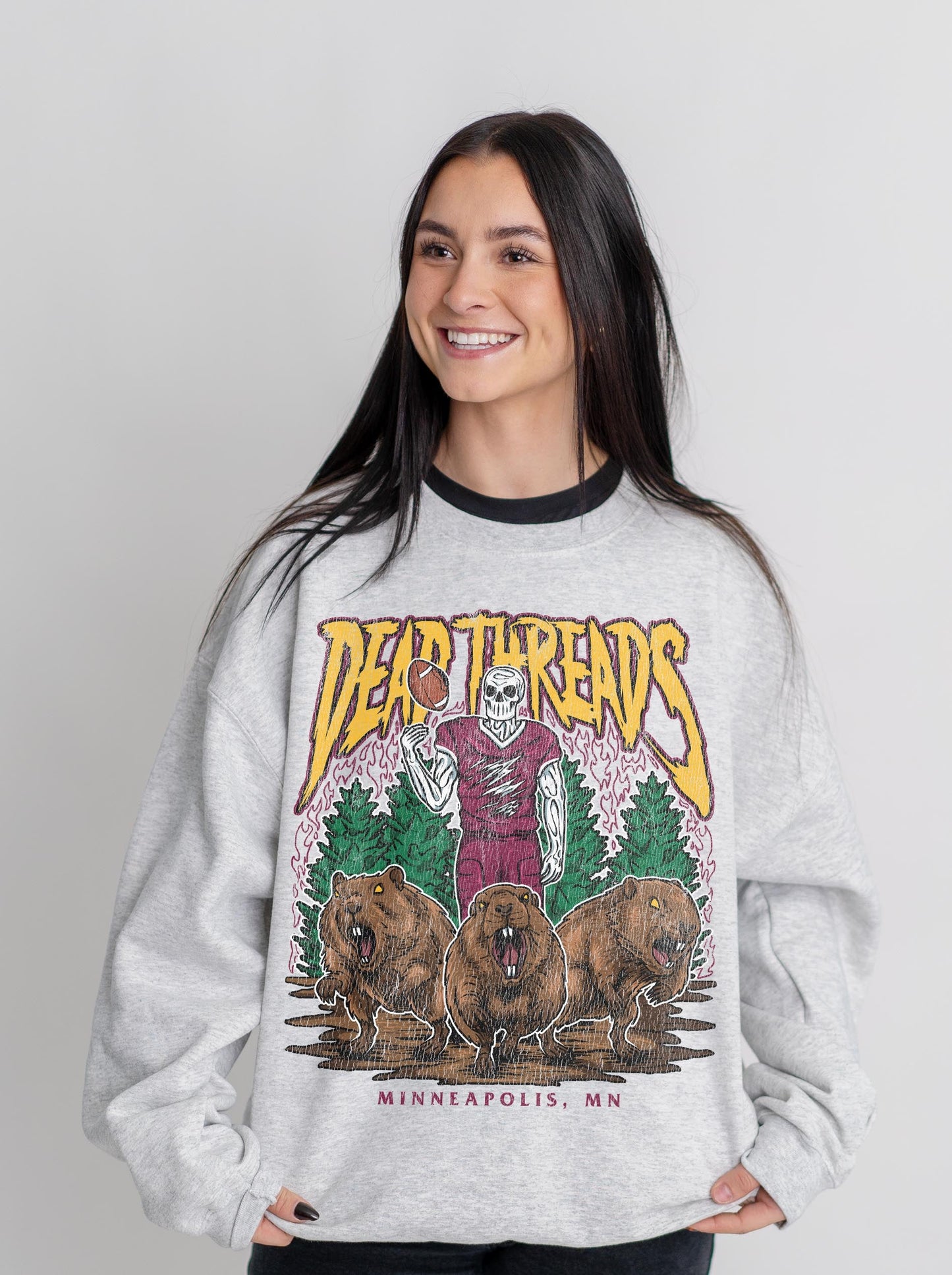 MINNEAPOLIS FOOTBALL - CREWNECK SWEATSHIRT – Sweatshirt – Dead Threads Apparel
