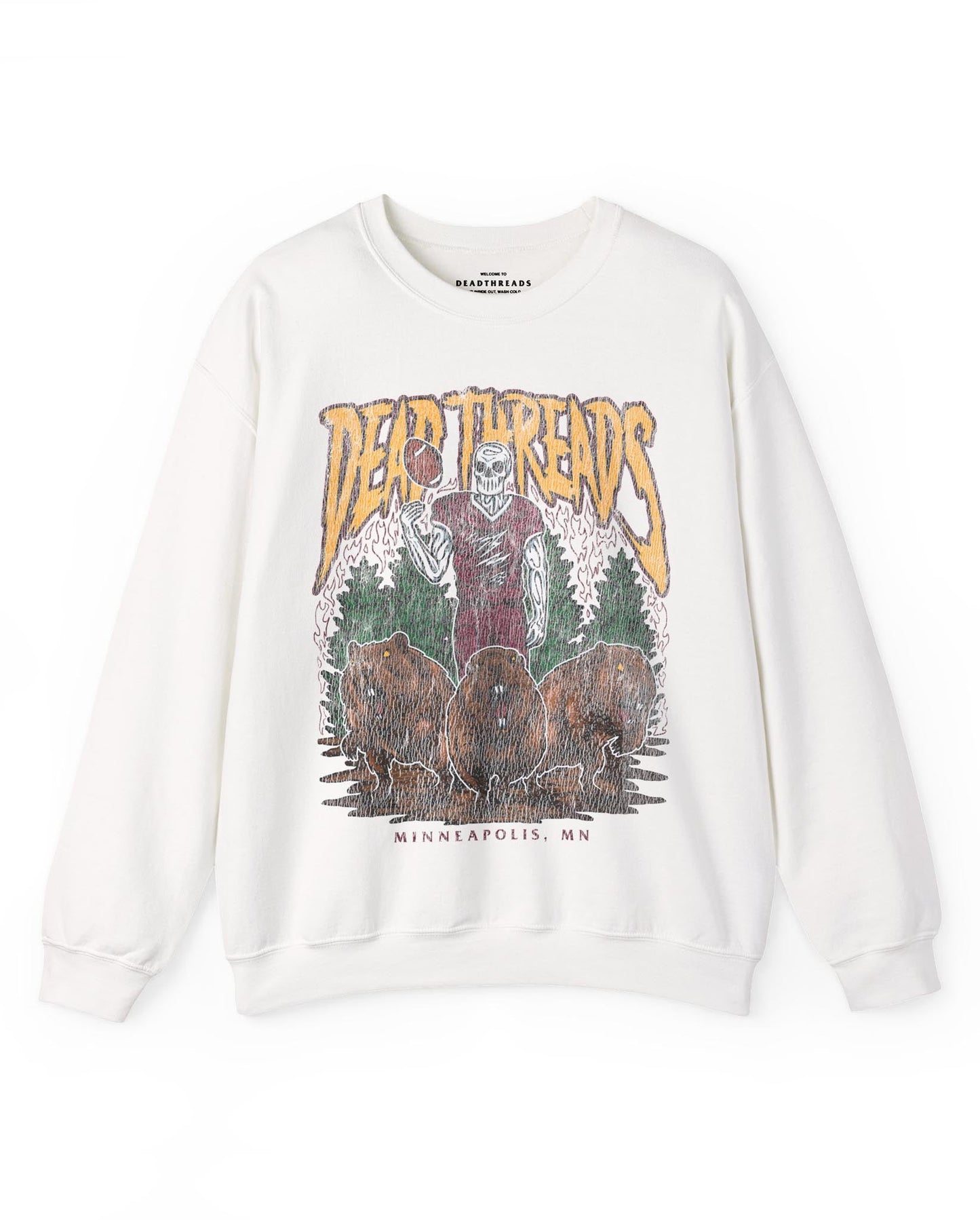 MINNEAPOLIS FOOTBALL - CREWNECK SWEATSHIRT – Sweatshirt – Dead Threads Apparel