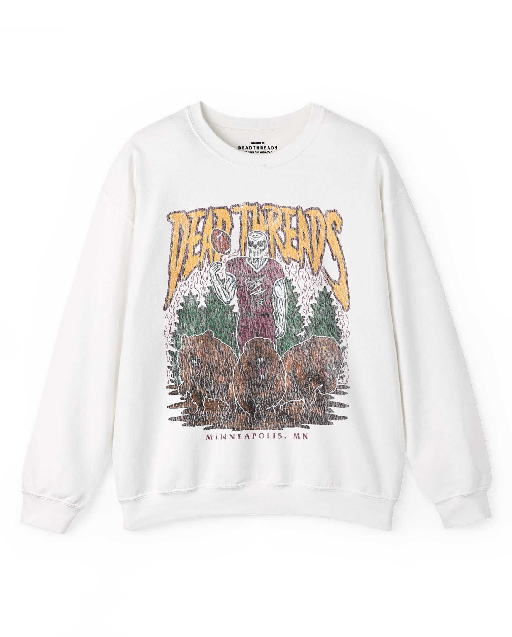 MINNEAPOLIS FOOTBALL - CREWNECK SWEATSHIRT – Sweatshirt – Dead Threads Apparel