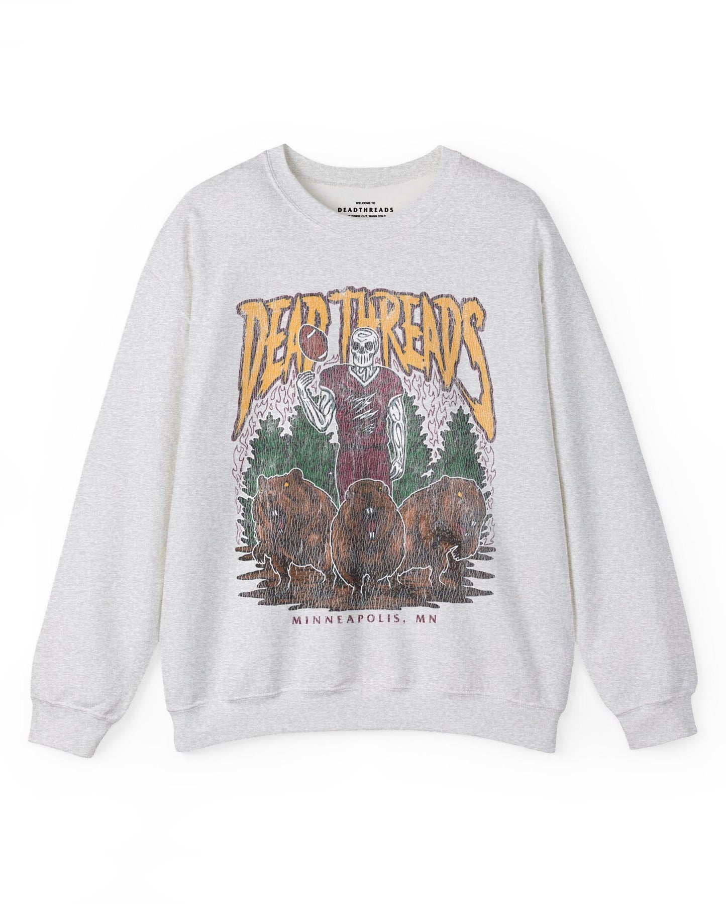 MINNEAPOLIS FOOTBALL - CREWNECK SWEATSHIRT – Sweatshirt – Dead Threads Apparel